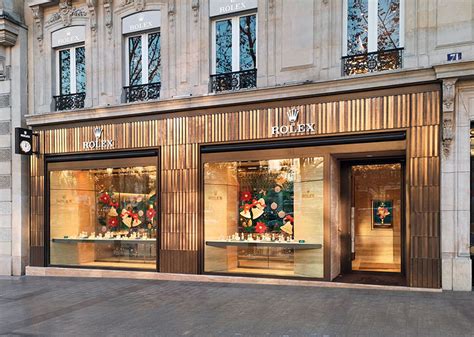rolex paris boutique